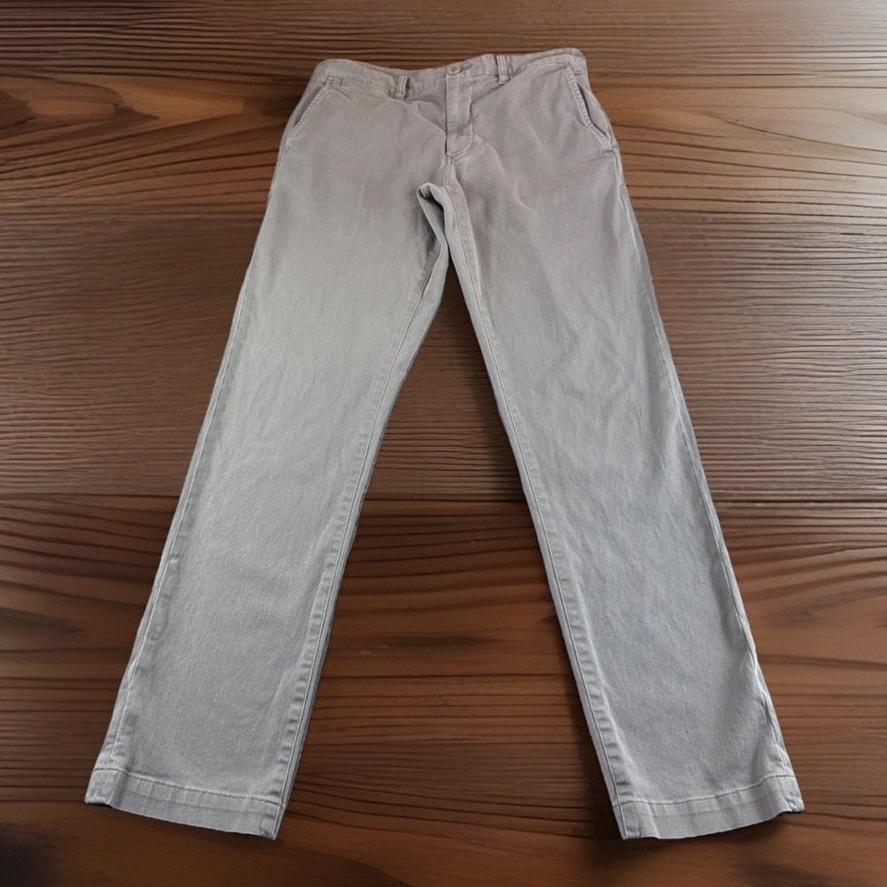 The Normal Brand Khakis Mens 30x32 Beige Chinos Pants Preppy Casual Stretch
